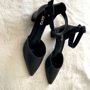 Women's Chunky Heels Pumps丨Closed Toe Heel丨Low Block Heels